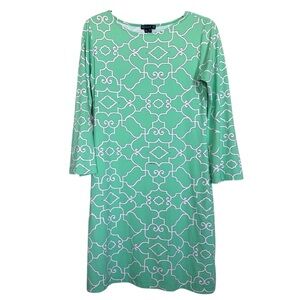 Melly M Melissa Madden Women’s Sz XS Boatneck Catalina Cloth Shift Dress
